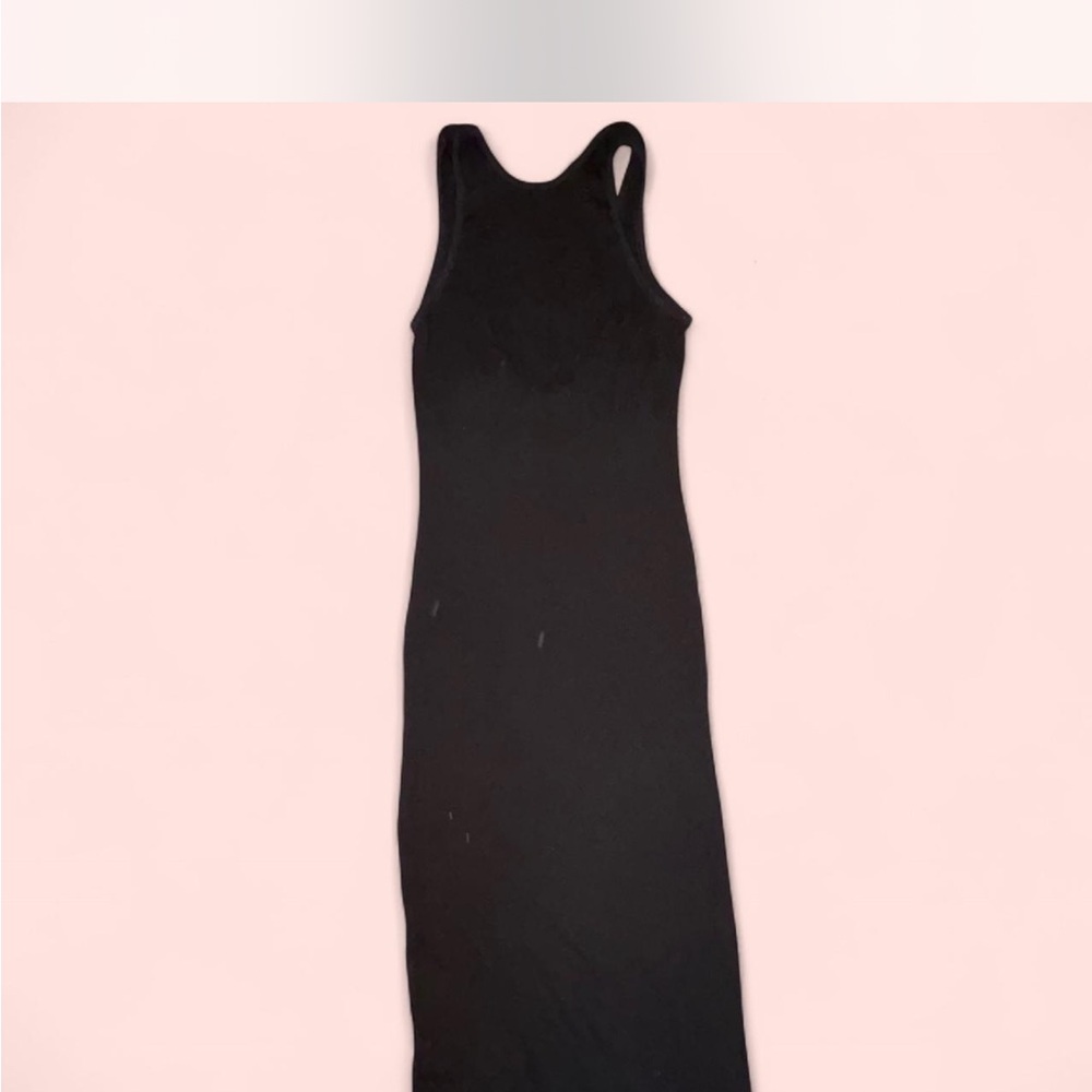 Aeropostale Black Sleeveless Bodycon Maxi Dress